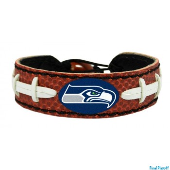Seattle Seahawks leather bracelet | Final Playoff