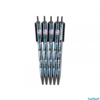 Seattle Seahawks retractable pens 5pk | Final Playoff